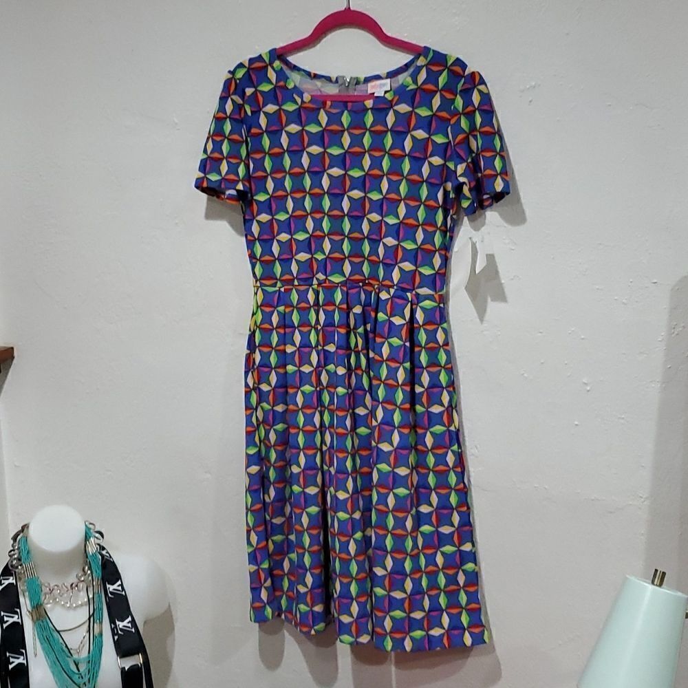 Lularoe Amelia Dress Size L